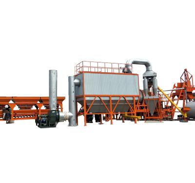 China Tipo movido eficacia operativa de Asphalt Mixing Plant QLB del motor del PLC alta en venta