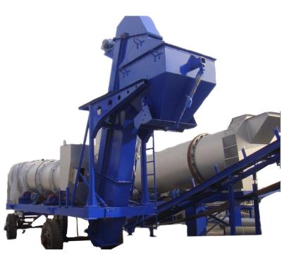 China Motor Mini Drum Mix Plant, Asphalt Mixer Batching Plant del PLC 300 kilovatios en venta