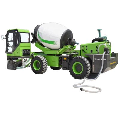 China Portable Self Loading Concrete Mixer Mobile Cement Mortar Mixer for sale