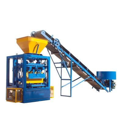 China Hollow Block Making Machine Manual Semi Automatic Hydraulic Paving Block Equipment for sale