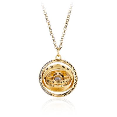 China CLASSIC Astronomical Necklace 100 Languages ​​Necklace I Love You for sale