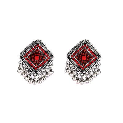 China Indian Style New Retro Custom Wholesale Fashion Geometric Bell Earrings CLASSIC for sale