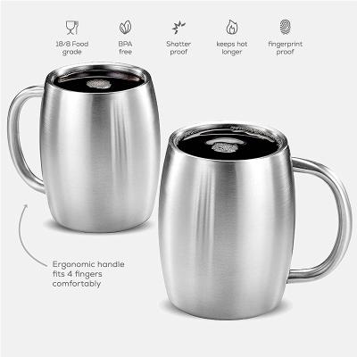 China Double Wall Fat Cup Stainless Steel Cup Color Stainless Steel Color Viable for sale