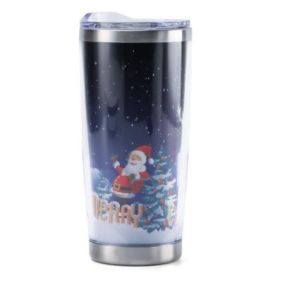 China Sustainable 20oz DIY Tumbler - Stainless Steel Travel Mug with Slide Lid - Change Model Easily, Fit for Car Holder for sale