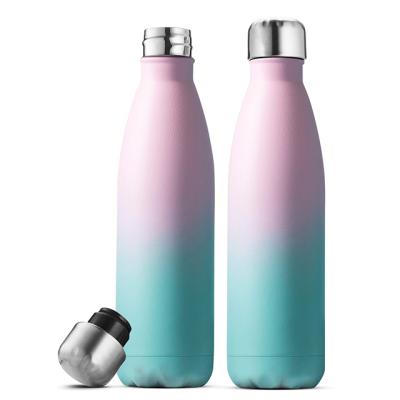 China Business 17oz Exercise Water Bottle 304 Stainless Steel Water Bottle Metal Vacuum Flask Double Outdoor Wall for sale