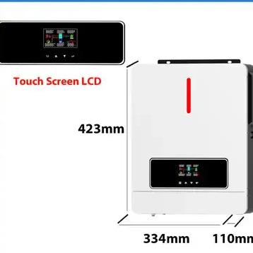 China Solar Power System Home NM ECO 4.2 6.2KW Touch Button Screen Hybrid Inverter Solar Inverter With Wifi Module for sale