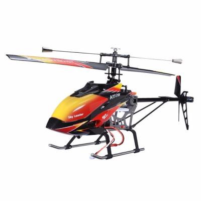 China RC Model New Large Helicopter Sky Leader 2.4G 4Ch Single Blade RC Helicopter With Gyro WLtoys V913 for sale