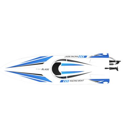 China RC model 2.4G high speed rc boat with brushed motor RTR RC boat toy with 45Km/H speed electronic boat for sale