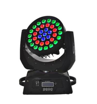 China Stage Lighting 37*9w RGB Audio Video Wash Led Moving Head Light for sale