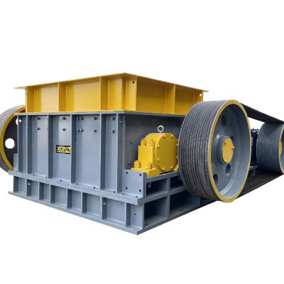 China Promotional Good Quality Secondary Quarry Rock Jaw Tooth Double Crusher Roller Crusher for sale