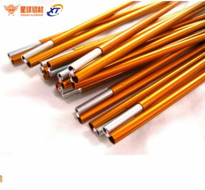 China High Quality Customized Construction Tent Pipe Telescopic Pipe Curved Enclosing Pipe Aluminum Profile for sale