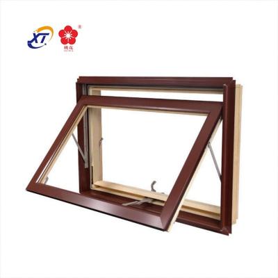 China Sliding Australian Standard Log Bay Arch Basement Windows For Sale Wood Window Aluminum for sale