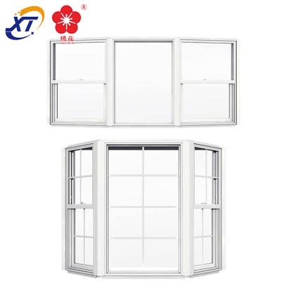 China Newest Designs Swing America Style Widows Aluminum Window Bay Window Aluminum Wood Window for sale