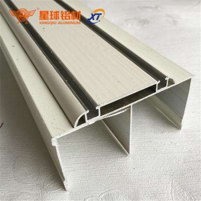 China Profile Extruded Aluminum Aluminum Profiles For Wardrorbe Sliding Closet Doors Aluminum Wardrobe Frame for sale