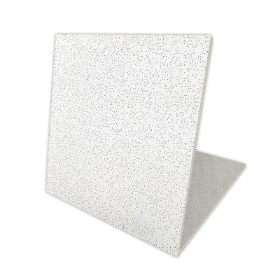 China Good Sound Reduction Ceilings Fiber Ceiling Exterior Soundproof Mineral Panel 15mm Thickness Integrated Acoustic Ceiling Tile for sale