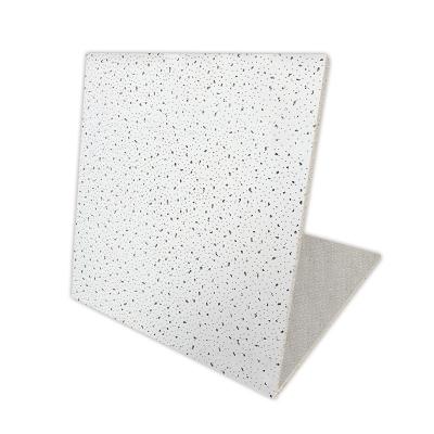 China Artistic Ceilings Shape Mineral Fiber Ceiling Panel Soundproof Mineral Fiber Ceiling Panel 13mm Thickness Acoustic Ceiling Tile for sale