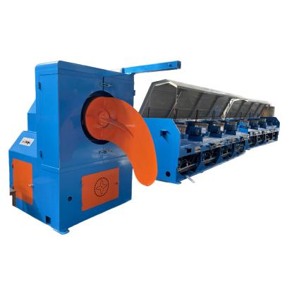 China Construction worksÂ   Automatic straight line wire drawing machine for sale