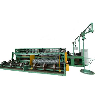 China Production Chain Link Fence Automatic High Speed ​​Double Wire Single Mold Chain Link Fence Mesh Making Machine for sale