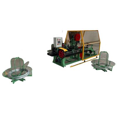 China Automatic Building Material Stores PVC Coated Barbed Wire Making Machine for sale