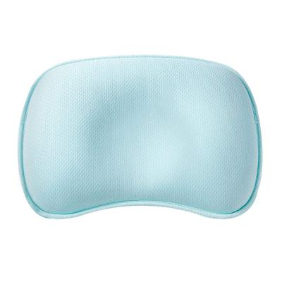 China Massage Cotton 2021 New Organic 3D Memory Foam Portable Nursing Support Head Shaping Protective Baby Infant Newborn Pillow For Flat Head for sale