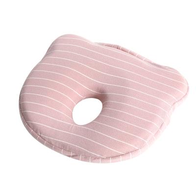 China Newborn Baby Massage Pillow Head Breathable Fabric Organic Cotton For Flat Head Syndrome Prevention And Head And Neck Support for sale