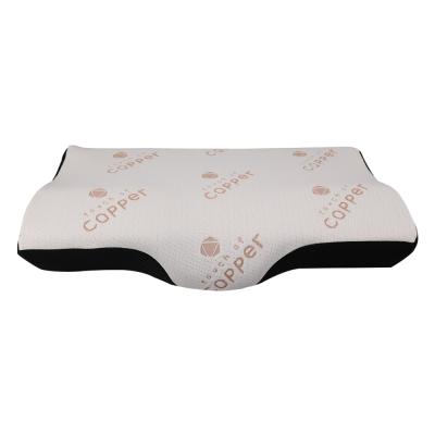 China Memory Butterfly Shaped Massage Memory Foam Gel Bed Pillow China Factory Price Wholesale Bamboo Charcoal Gel Memory Foam Pillow for sale