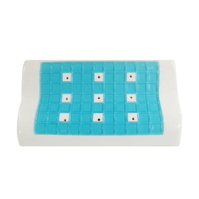 China Professional Massage Supplier Material Comfort Bread Memory Foam Gel Pillow Breathable for sale