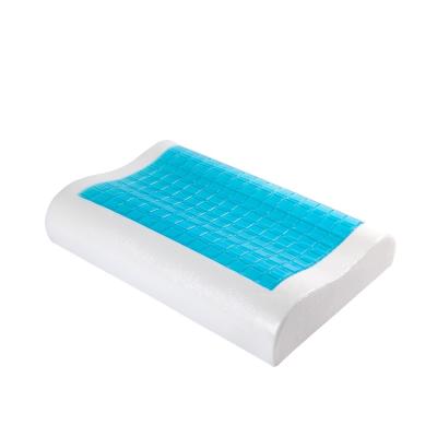 China Massage Summer Ice Cool Silicone Beads Gel Pad Silicone Gel Sleep Memory Foam Pillow for sale