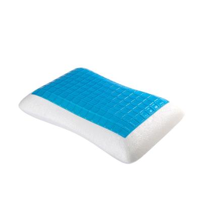 China Traditional Cool Massage Gel Memory Foam Sleep Pillows for sale