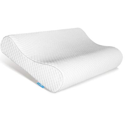 China Massage Contour Memory Foam Pillow Orthopedic Cervical Adjustable Pillow For Neck Pain Relief for sale