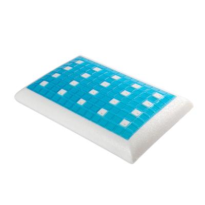 China Factory Wholesale Anti-Apnea Gel Memory Foam Pillow Soft Gel Cooling Memory Foam Pillow for sale