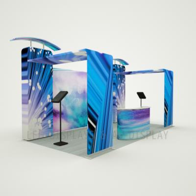 China All In One Box Aluminum Portable Exhibition Booth Solution For 20'x10' Exhibition Booth Event Promotion for sale