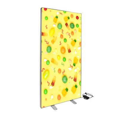 China Portable Portable SEG LED Light Box Backlit Double Sides Toolless Customized Copy Free Factory for sale