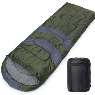 China Anti-cold Foldable And Lightweight Nylon Mummy Envelope Sleeping Bag Customizable Logo for sale