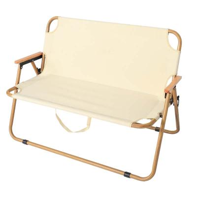 China Foldable High Quality Waterproof Super Thick 600D Oxford Cloth Antique Folding Wooden Chair For Picnic for sale