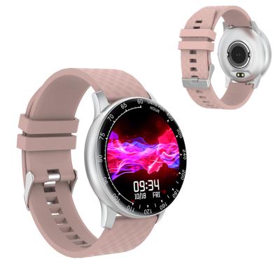 China 2021 wholesale round rohs ios ip67 ladies waterproof cheap smart wrist watch android for women for sale