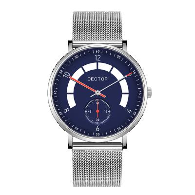 China custom logo high quality quartz stainless steel japan movement top low price unique formal minimalist wrist watch mens for sale