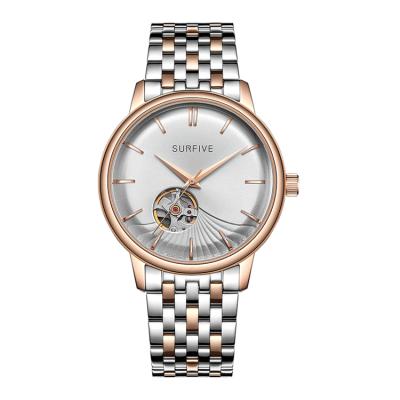 China Wholesale Infinify stainless steel band Japan Movt Quartz automatic mechanical watch for sale