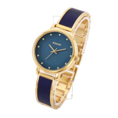 China custom new fashion round cheap alloy band no brand wrist classic quartz women watch for sale