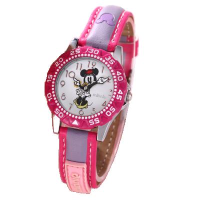 China BOMAXE 9922 Fashion style analog quartz alloy material PU leather cartoon charater watch for kids for sale