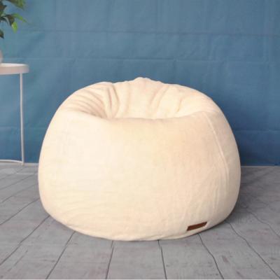 China Removable Blanket Rabbit Fur Around Bean Bag Baby Bean Bag Chair for sale