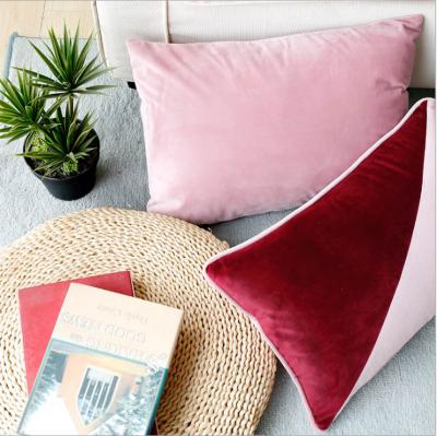 China Anti-Static Splicing Set Double - European Grade Pilou Sofa Pillow Case Cushion Cover Cushion Cover for sale