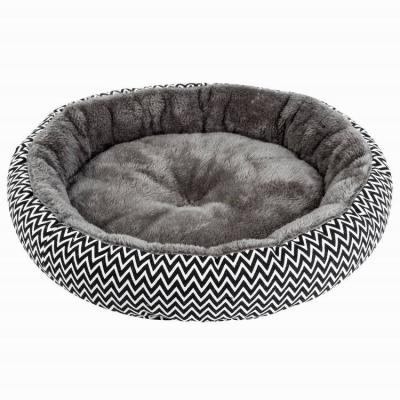 China Living Room Furniture Factory Wholesale Removable Inner Cushion Pet Bed Soothing Fluffy Donut Shape Orthopedic Washable Luxury Dog Sofa Bed for sale