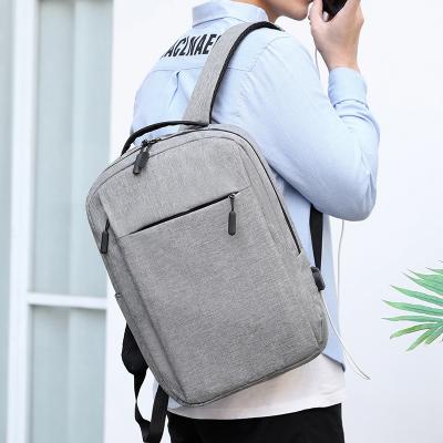 China With USB 2021 Custom Smart Canvas Bag Laptop Bag Rucksack Backpack With USB Charger for sale