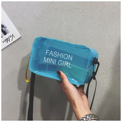 China 2021mini mini transparent purse hot sale fashion square purse for sale