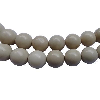 China Wholesale Natural Bead Stone River Stone Round Stone For Jewelry Bracelet Necklace 4mm 6mm 8mm 10mm 12mm 14mm DIY OEM for sale