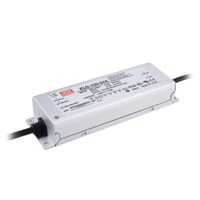 China PFCs; 0~10V dimming medium well ELG-100-24B-3Y dimmable driver 0~10V 100W 24v dimming 100W 24v led driver for sale