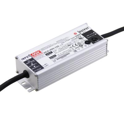 China Dimmable Medium Well Led Driver HLG-40H-12A 40W 12V Dimmable LED Driver For Led Street Light for sale