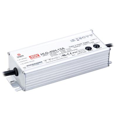 China Dimmable Medium Well Led Driver HLG-40H-12B 40W 12V LED Driver 40w Dimmable Led Driver for sale