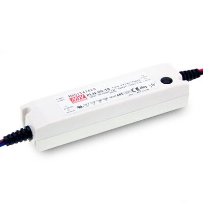 China Medium Well PLN-20-48 20w 48v LED Power Supply Led Driver 20w 48v Led Driver PLN-20-48 for sale